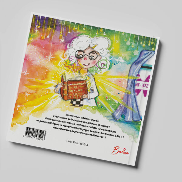 Livre Professeur Paillette - La Machine à Fée – Image 2